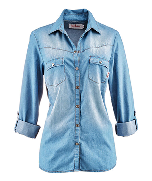 Cămaşă de blug cu capse 01