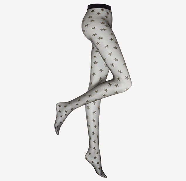 Ciorapi cu steluţe lucioase, 40den