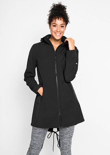 Canadiană softshell negru