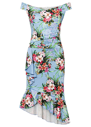 Rochie cu volan